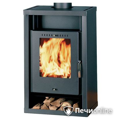 Печь-камин Thorma Gent  (черный)  в Бронницах